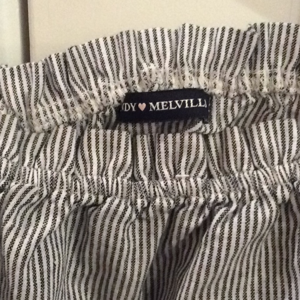 Brandy Melville striped off shoulder top OS - Picture 4 of 4